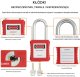 Orion Zestaw Lockout Tagout 60 szt. kłódki, zawieszki, bezpieczeństwo przemysłowe 6