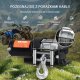 MWB Wyciągarka elektryczna ATV UTV 1814 kg stalowy kabel wodoodporna pilot 5
