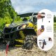 MWB Wyciągarka elektryczna ATV UTV 1814 kg stalowy kabel wodoodporna pilot 6