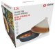 Alpina Naczynie do duszenia Tajine z ceramiczną pokrywą stożkową 30x25 cm 2,5 L 5