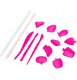 click4TOYS Slime Glinka Duży Zestaw Do Robienia Slime Foremki Ozdoby Brokat Dla Dzieci 8