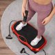 ExtraLink Moonwalk Spin Move Platofrma Wibracyjna do Ćwiczeń Fitness 200W czerwona 7