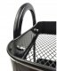 Vevor Wózek metalowy organizer mobilny 3 poziomy blokada kółek 79cm czarny 9