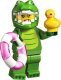 Figurka LEGO 71051 - Minifigures - Seria 28 Zwierzęta KOSTIUM KROKODYLA 2