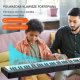 Keyboard 88-klawiszy cyfrowe pianino, półważone pełny zestaw, USB/Bluetooth 4
