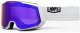 100% 100percent Snow - SNOWCRAFT XL Goggle White HiPER Violet Mirror 2