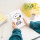 Snoopy - Pluszowy notes / notatnik A5 z kolekcji Lazy Days 5