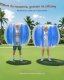 JOHN GMBH Dmuchańce bumper ball 1,2 m kula PVC nadmuchiwana zabawka plenerowa 5