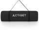 Actiget Mata do jogi, ćwiczeń fitness 183x61 cm antypoślizgowa, materac do stretchingu czarny Uniwersalny 19