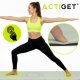 Actiget Mata do jogi, ćwiczeń fitness 183x61 cm antypoślizgowa, materac do stretchingu miętowy Uniwersalny 24