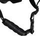 Kiddimoto Kask pełno twarzowa Nils Extreme MTW101 czarny lekki regulowane dopasowanie 13
