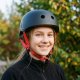 Kiddimoto Kask Nils Extreme MTW001 Czarny Lekki Ochronny 6