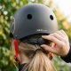Kiddimoto Kask Nils Extreme MTW001 Czarny Lekki Ochronny 8