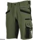 Stalco Spodnie robocze szorty kieszenie CORDURA elastyczny pas odblaski 3M Scotchlite STRETCH LINE - oliwkowy L 2