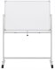 OfficeProducts Tablica mobilna suchoś. -magn. OFFICE PRODUCTS, dwustronna, lakierowana, rama aluminiowa, 110x75cm, biała 3