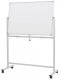 OfficeProducts Tablica mobilna suchoś. -magn. OFFICE PRODUCTS, dwustronna, lakierowana, rama aluminiowa, 110x75cm, biała 2
