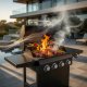 LTC LTC BBQ, Grill gazowy, 5 palników, miejsce na butlę, czarny 10