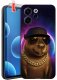 krainaGSM Do Oppo Reno15 F | 15 Fs Wzory | Silikonowe Matt Case + Szkło 9H 1