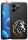 krainaGSM Etui Do Oppo Reno15 F | 15 Fs Wzory | Silikonowe Matt Case + Szkło 9H 1