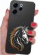 krainaGSM Etui Do Oppo Reno15 F | 15 Fs Wzory | Silikonowe Matt Case + Szkło 9H 4