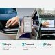 Ottocast Adapter samochodowy Ottocast CA505-T     Mini CarPlay Bluetooth czarny 4