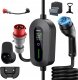 Wallbox 11kW Typ 2 3-Fazowy CEE 16A Regulacja 6-16A Etui Zestaw Adapterów 1