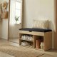 Ikonka Szafka na buty z siedziskiem TRIA, 103 x 30 x 46 cm 6