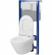 Zestaw kompaktowy WC Cersanit C21 AQUA 50 PNEU QF MZ LARGA OVAL CO DUR WO ŁW 4