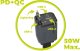 Ładowarka Mobile Origin 4in1 50W Car Charger CA28 - USB-C + USB-A, USB-C and Lightning Cable (MO-CCH-CA28) 8