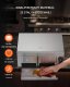 Piec do pizzy Vevor 1500 W srebrny 6