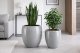 Ibergarden Zestaw 2 szt Donica ceramiczna szkliwiona SORIA szary granit 2