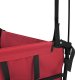Stabilus Składany Wózek Ręczny Czerwony 105 x 56.5 x 116 cm 7
