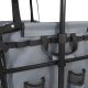 Stabilus Składany Wózek Ręczny Szary 105 x 56.5 x 116 cm Tkanina Oxford 6