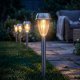 Saska Garden LAMPA SOLARNA 6X39,5CM INOX 1