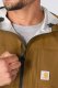 Kurtka męska Carhartt Kurtka Przeciwdeszczowa Carhartt Monterey BROWNBLA 2