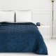 Design 91 Koc mikroflano CARO 200x220 granatowy jodełka miękki (EURO_5903571768629) 3
