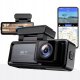 Wideorejestrator Diaway Kamera Wideorejestrator Samochodowa 4K GPS + Tylna Kamera Rejstrator WiFi HD 2