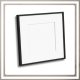 Ramka Lumarko 30x30 cm na zdjęcia plakaty puzzle kwadratowa z passe partout plexsi 3