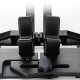 Wozinsky Stojak rowerowy serwisowy stabilny na koło roweru 3-8 cm - czarny Stojak rowerowy serwisowy stabilny na koło roweru 3-8 cm - czarny 2