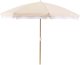 Beliani Parasol ogrodowy 232 cm SESTRIERE Beżowy 1
