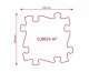 Askato Gra Muffik Twister Do Maty Mata Sensoryczna Ortopedyczna Puzzle / Mfk-110 3