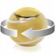 Prolink Bopster - Fidget Spinner Ball - Gold & Silver 3