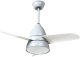 Lampa sufitowa Beliani Wentylator sufitowy z lampą STRAWBERRY z pilotem LED Szary (683867 Bel) 1