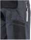 Stalco Spodnie robocze szorty slim fit RIP-STOP elastyczny materiał z bawełną wzmocnienie elementy odblaskowe szare 3M Scotchlite FLEX LINE LS 7
