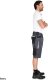 Stalco Spodnie robocze szorty slim fit RIP-STOP elastyczny materiał z bawełną wzmocnienie elementy odblaskowe szare 3M Scotchlite FLEX LINE 3XL 10