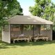 vidaXL vidaXL Namiot Imprezowy Ciemnoszary 292 x 580 x 315 cm Materiał Oxford 1