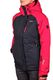 Hi-Tec Kurtka damska Lady Gigi 10.000 Midnight Grey/Rose Red r. L 1