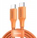 Ugreen Kabel USB-C UGREEN L502 PD 5A 1m (pomarańczowy) 1