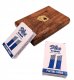 Giftdeco Zestaw 2 Talii Kart w Drewnianym Pudełku Vintage DNU-2791 3