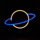 Lampka biurkowa Manta SNL38BLT LED lamp Light decoration Planeta blue/white 2